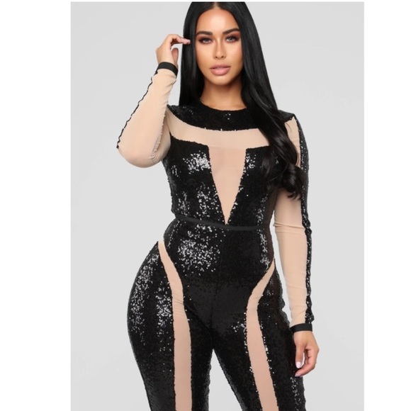 Fashion Nova Mayra Jumpsuit NWT - Picture 3 of 15